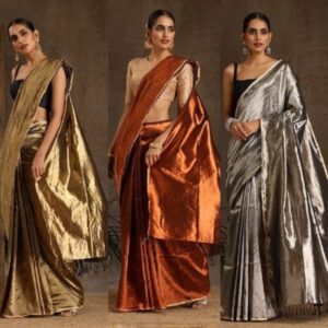 Maheshwari Tissue Silk Saree